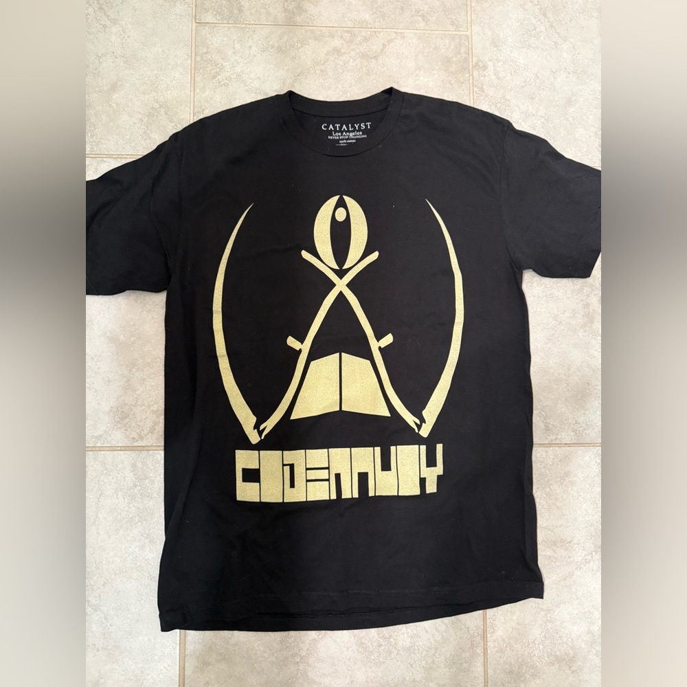 Catalyst T Shirt Black Medium size
